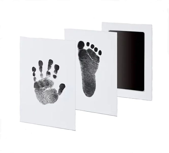 Baby Hand and Footprint Inkless Imprint Kit Black
