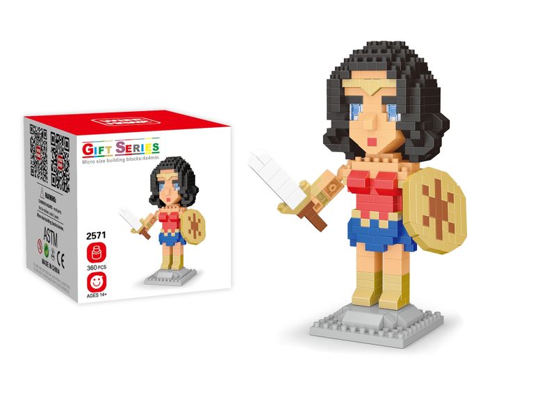 Wisehawk Wonder Woman - 360 Pieces (11.3cm Tall)