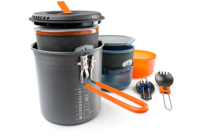 GSI Outdoors Halulite Microdualist Cookware Set