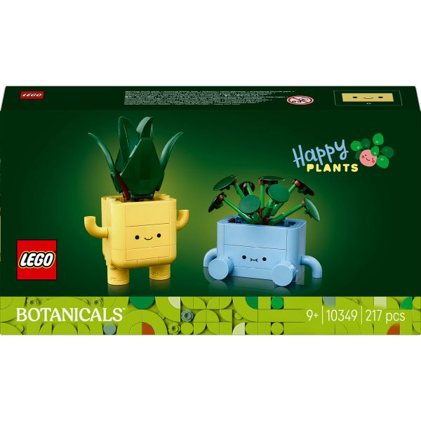 LEGO® Botanicals Happy Plants Shelf Decor 10349