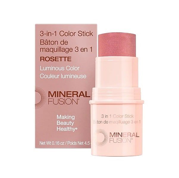Mineral Fusion 3-in-1 Colour Stick- Rosette