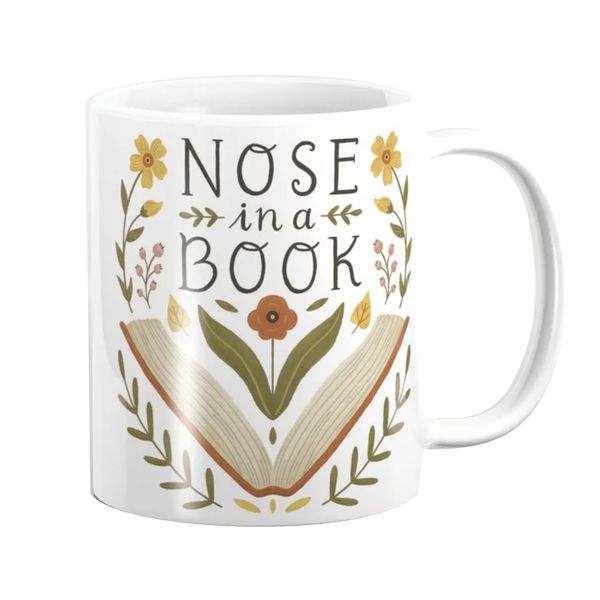 Pappa Joe Mug - Nose In A Book
