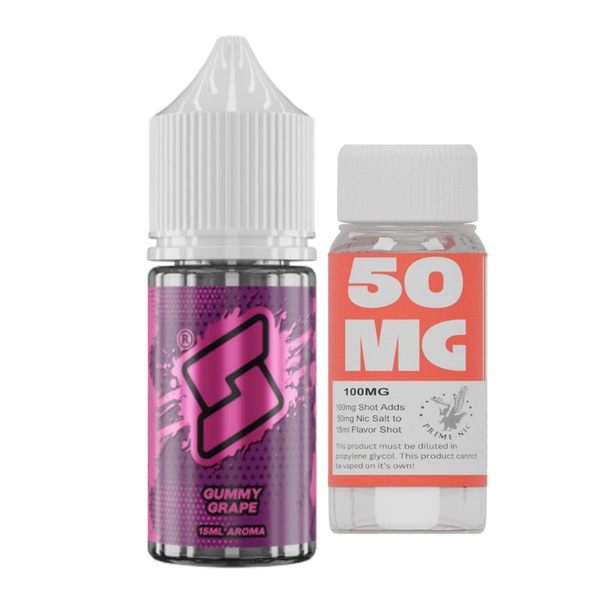 Bard x Wiener Vape Gummy Grape 50mg 30ml Longfill Kit