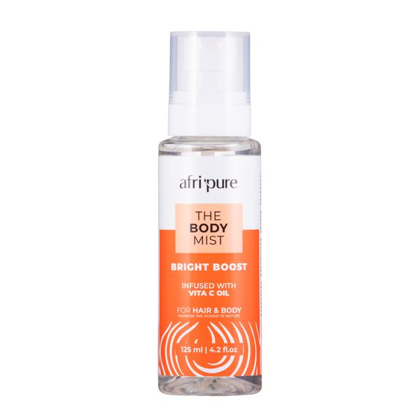 Afri Pure Hair + Body Bright Boost Mist 125ml