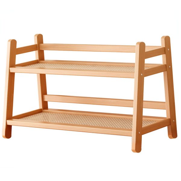 2 Tier Coffee Station Organiser Rack Cup Display Shelf Countertop Tea Stand