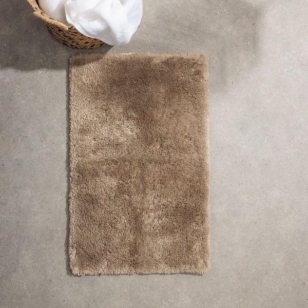 Silky Non-Slip Mat Taupe - 58cm x 86cm