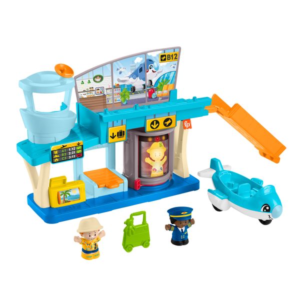 Fisher-Price Little People Everyday Adventures Airport Toddler Playset