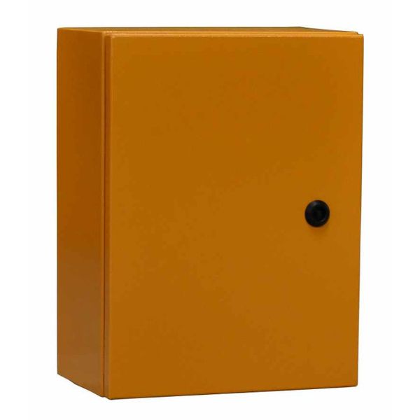 Orange Steel Electrical Enclosure 700x500x250mm