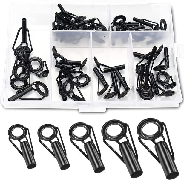 Camping Fishing Rod Guide Rod Rings 40pc