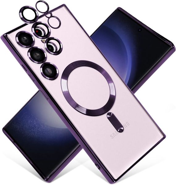 MagSafe Magnetic Protective Cover For Samsung Galaxy S23 Ultra
