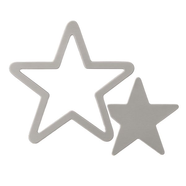 Stainless Steel Star Coaster - Heat Resistant Metal Drink Mat | NSSC