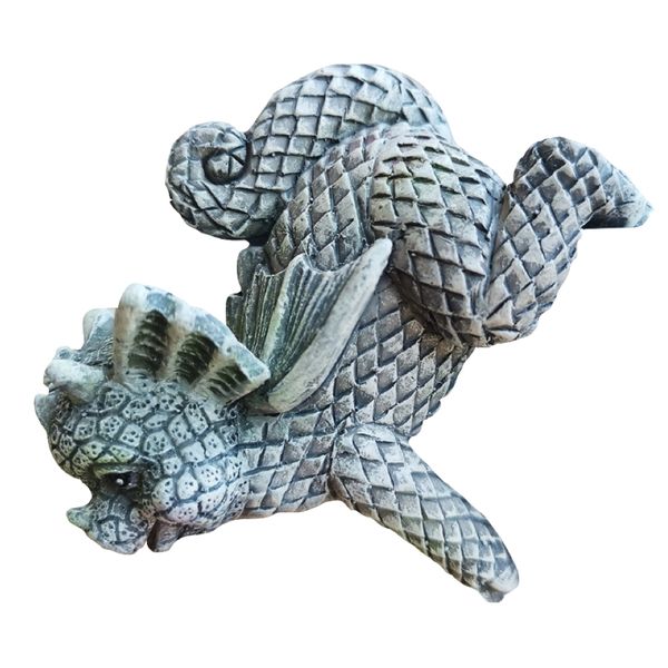 Home Garden Décor Ornamental Foot Hanging Dragon - 6cm