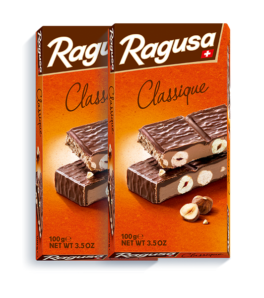 Ragusa Classique - Milk Chocolate 100g - 2 Pack