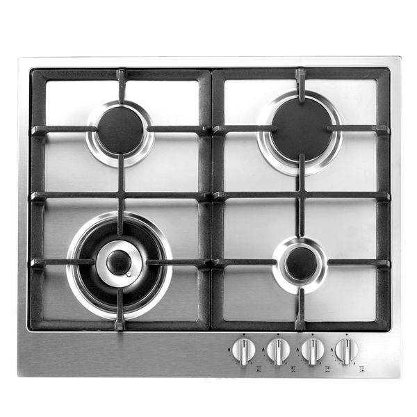 Faber - 60cm Stainless steel Gas Hob - Silver