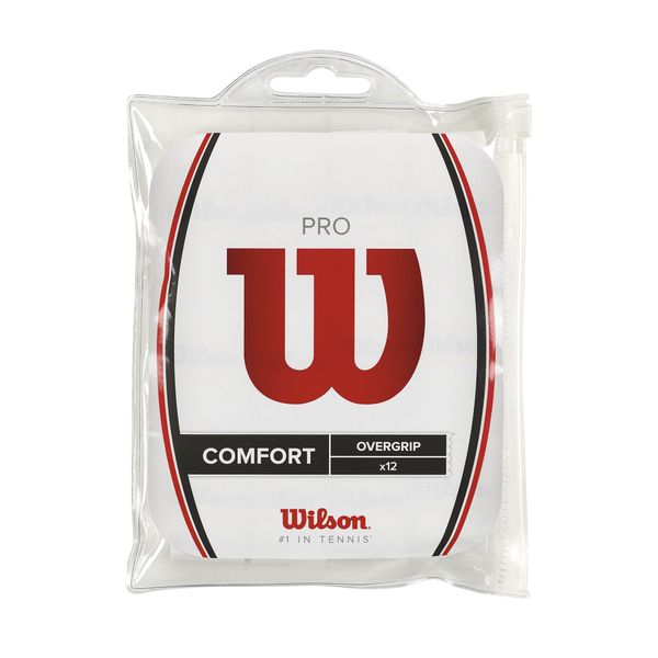 Wilson Pro Overgrip 12 Pack White