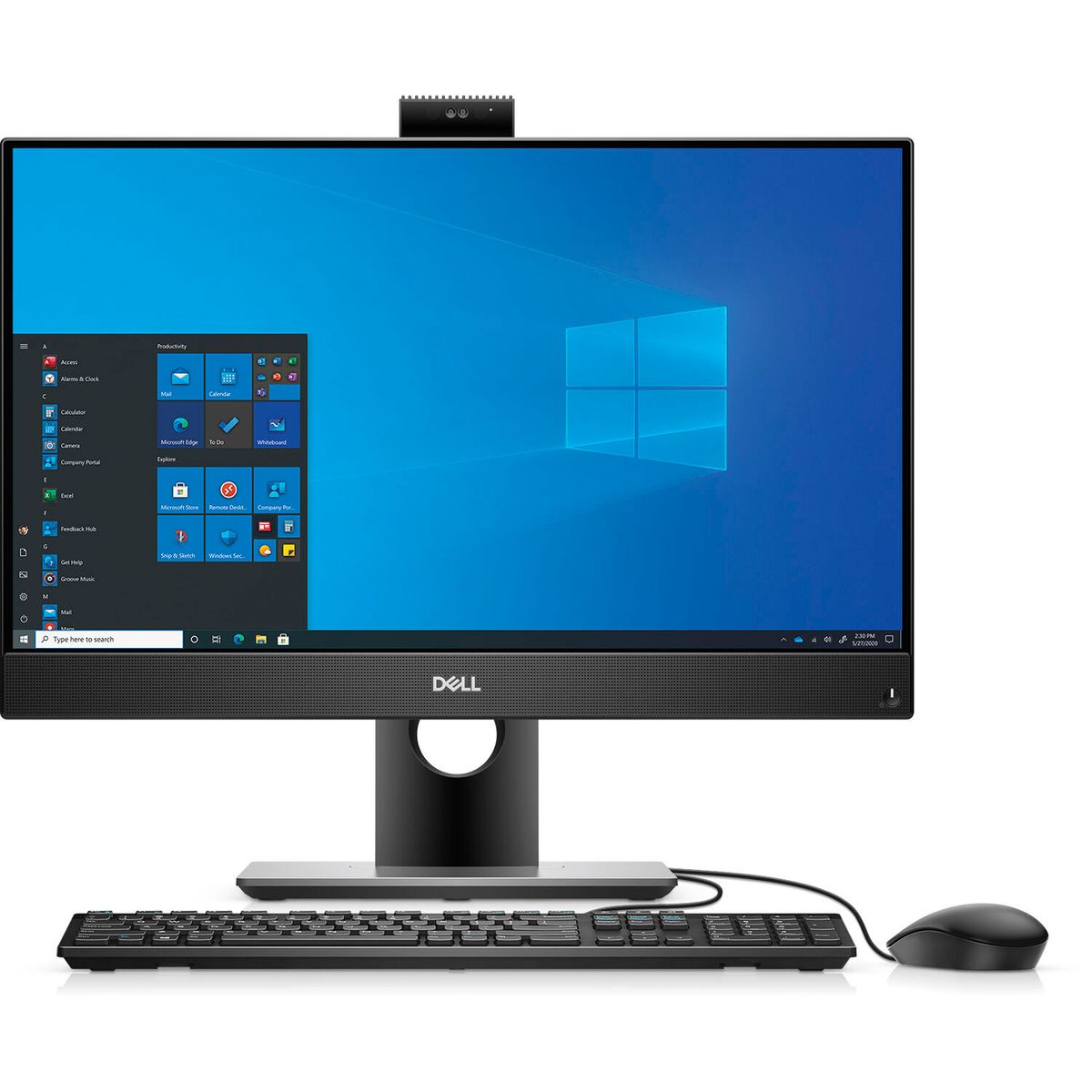 DELL OptiPlex 5490 AIO 10th Gen Core i5 All-in-One PC - 8GB RAM & 256GB ...