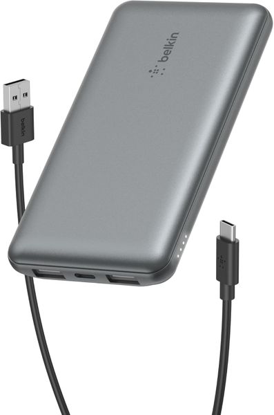 Belkin BoostCharge 15W 10,000mAh Power Bank - Space Gray