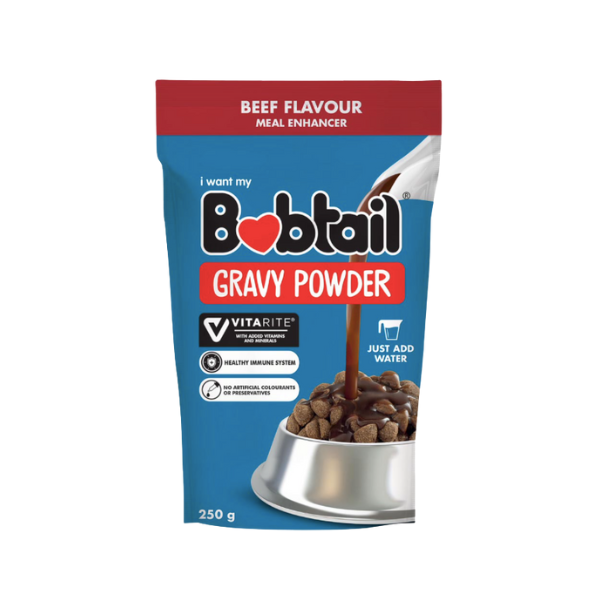 Bobtail- Beef Flavour Gravy Powder Meal Enhancer 250g x 4