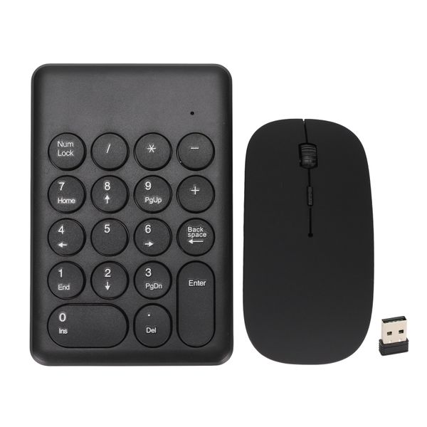 Numeric Keypad Laptop Wireless Mini Black