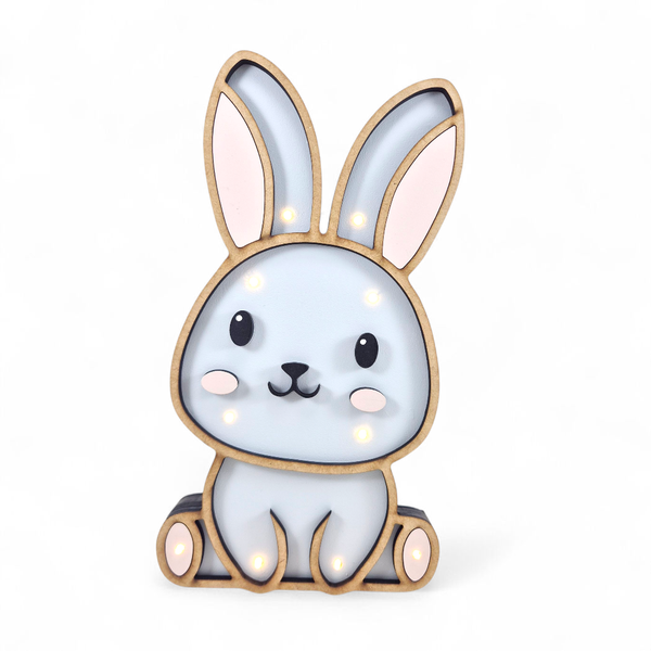 Timmy Toys Nibbles the Bunny Wooden Night Light