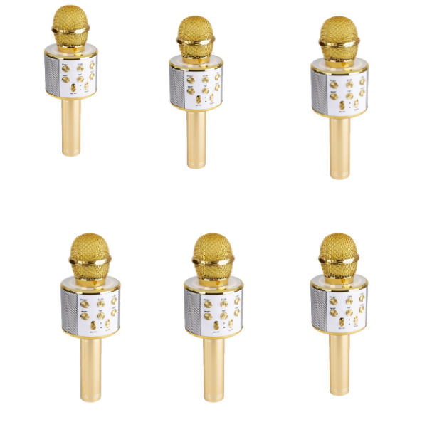 Set of 6 Wireless Microphone