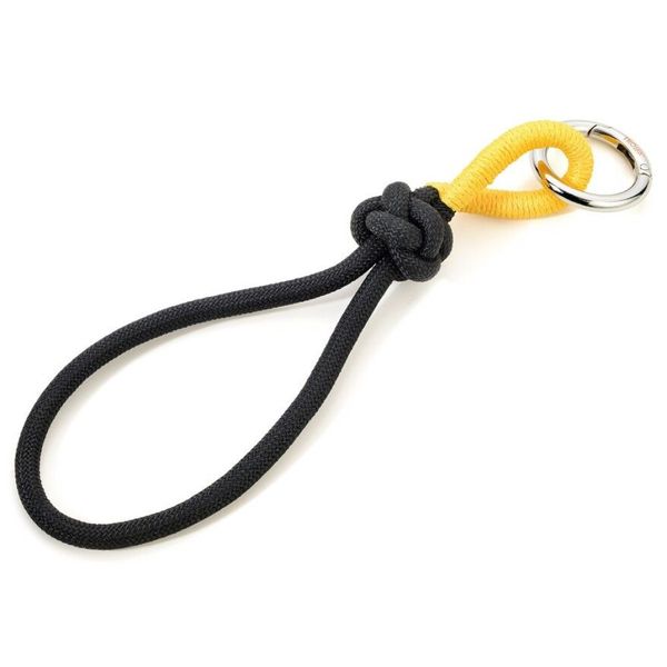 Troika Keyring Sail Rope with Decorative Knot: CORDULA Yellow