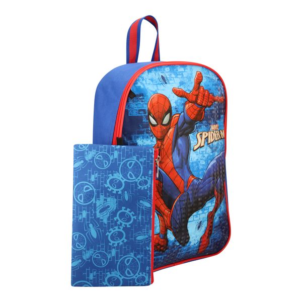 Spidey Off The Wall Backpack + Pencilbag