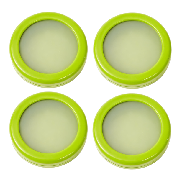 Veg and Fruit Storage Container Reusable Sealed Film Fridge Food Keeper - 4 Pack