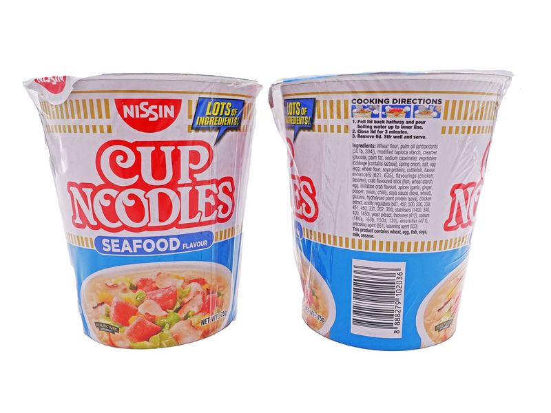 Nissin Cup noodles Seafood Flavour (75g x 2) 150g