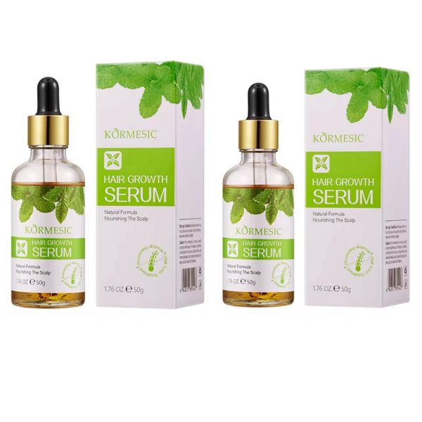 KORMESIC Herbal Boost Hair Growth Serum Kit- 50g x 2