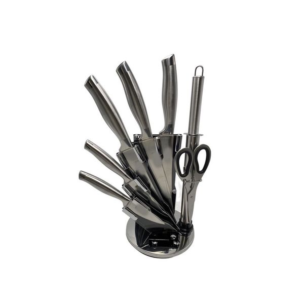 Stainless Steel Knife Set - 8 Piece