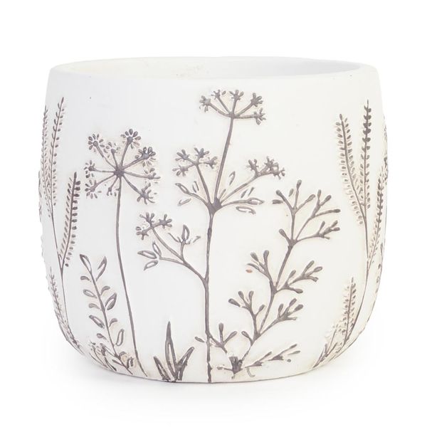 Botanical Sketch Planter - 15.5 x 13cm