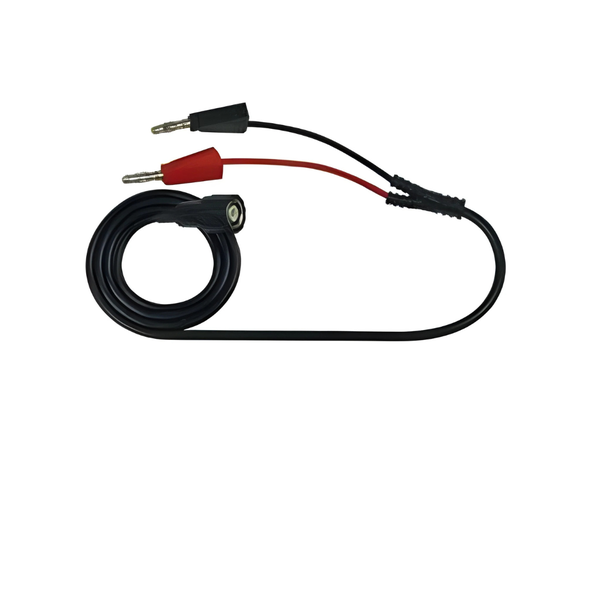 XY-BNC-AL-4S: BNC Male to Dual Stackable 4mm Banana Plug Test Cord, 1.2m