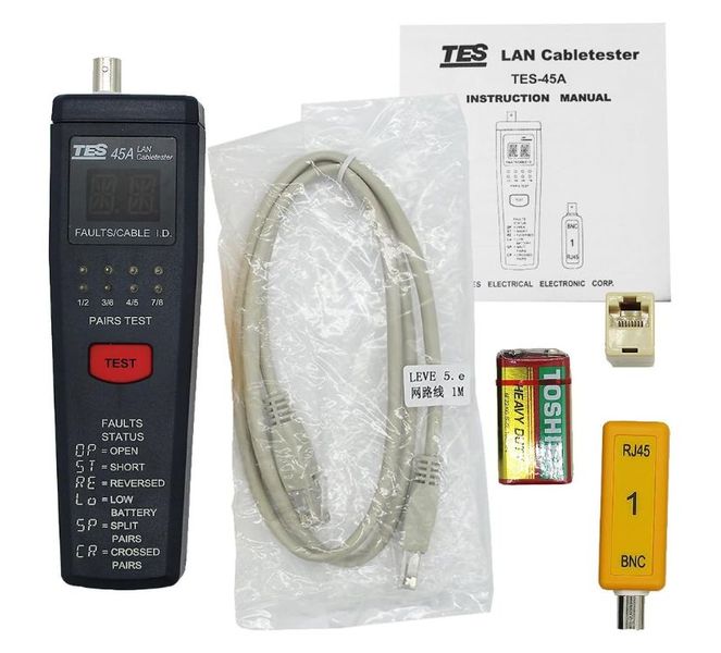 TES45 LAN Cable Tester