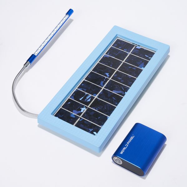 World Panel 5000mAh Weatherproof Powerbank Solar Charging Kit WP500