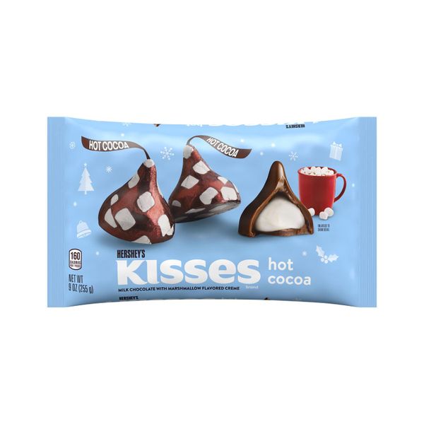 HERSHEY'S KISSES Hot Cocoa Chocolates with Marshmallow Crème (255g) x 1