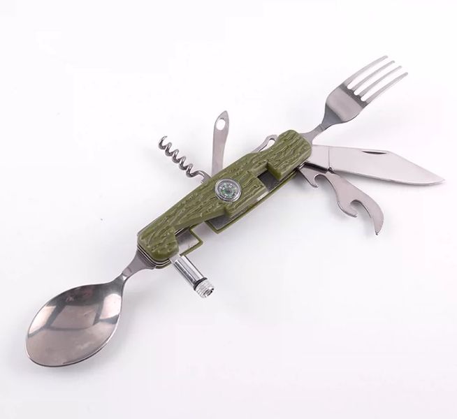 Outdoor Camping Multifunctional Detachable Cutlery Set