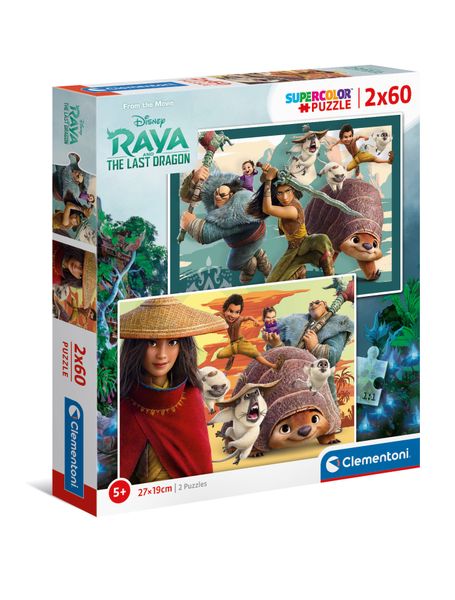 Clementoni 2X60 Piece Puzzle - Raya