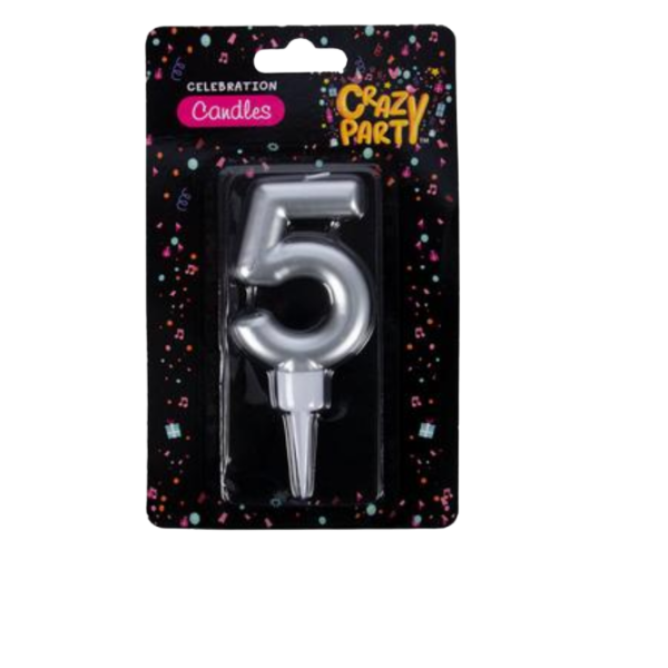 Crazy Party - Birthday Candle 5