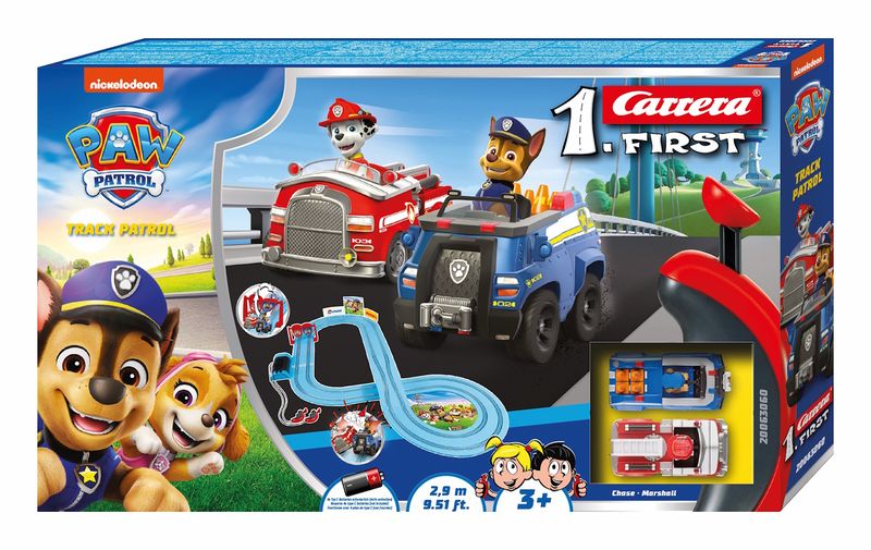 Carrera First Paw Patrol Track Patrol Set - 2.9m