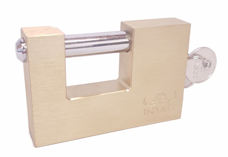 Padlock 70 mm Brass Insurance Inyati