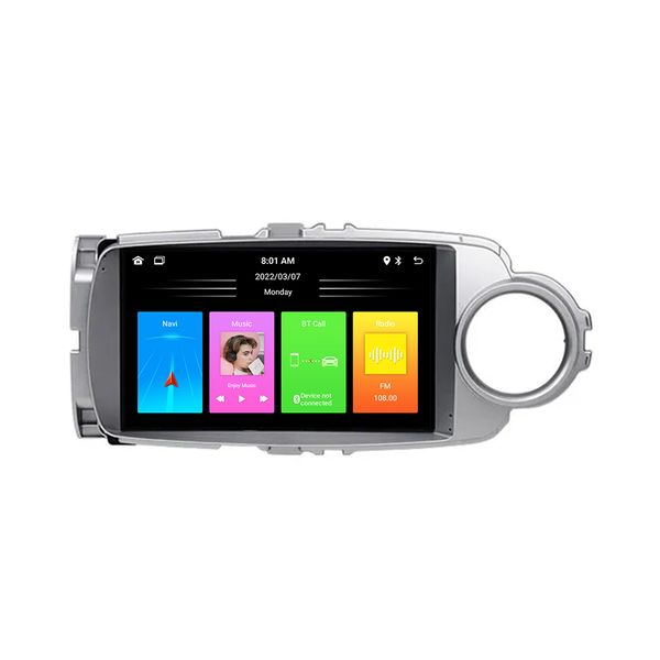 AirNav High Spec Toyota Yaris Android 9 inch Ips Touch Screen Gps Navi