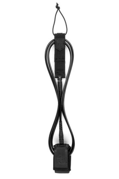 Creatures Reef 7 Surfboard Leash: Black Black