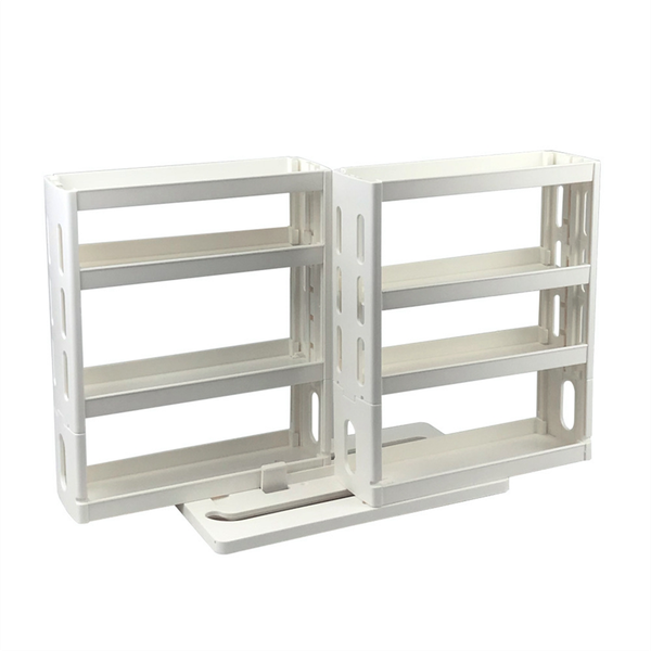 New Cabinet Folding Organizer Sliding Spice Rack