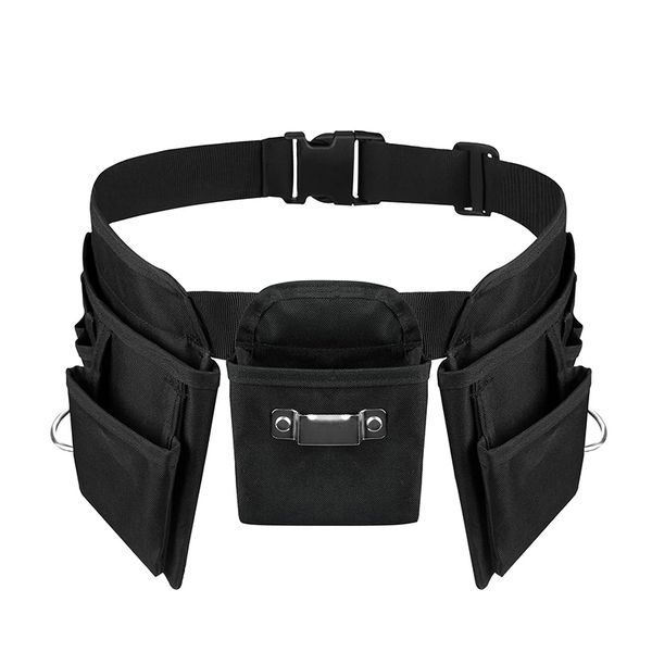 19 Pocket Tool Belt, Portable Electrician Tool Bag 5L, Durable Waist Pouch.