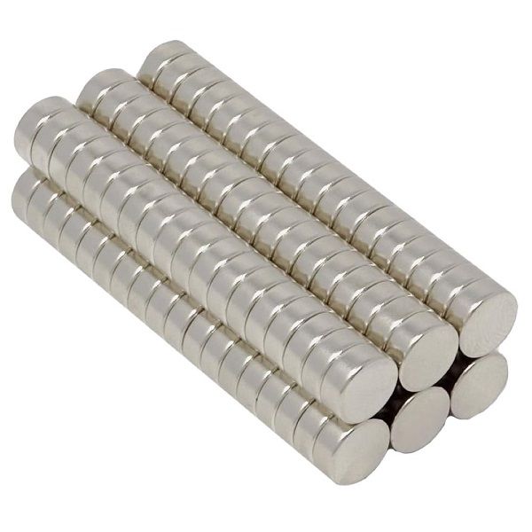 100 Pcs Strong Round Small Rare Earth Magnets