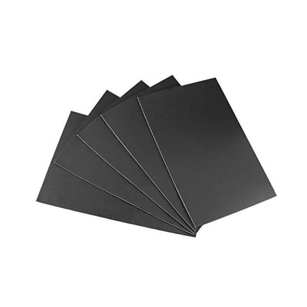 Adhesive Foam Paper Board 6mm - 5 Pack - 30x20 - Black