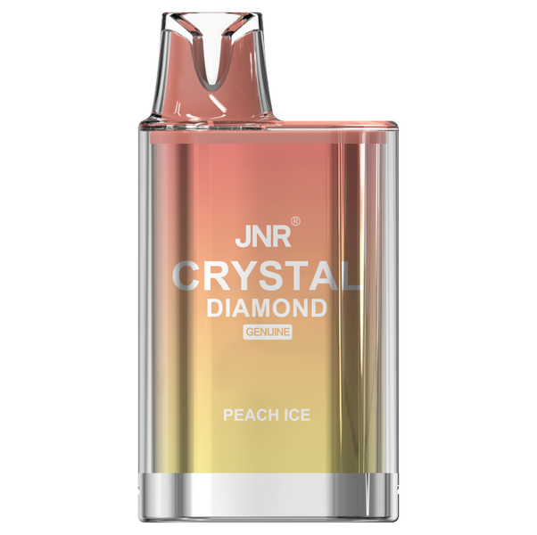 JNR Crystal Diamond - Peach-Ice 600 Puffs - Disposable 2%
