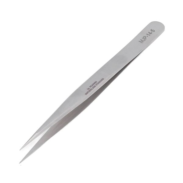 Stainless Steel Eyelash Plant Tweezers for Hair Removal MJP-14-5