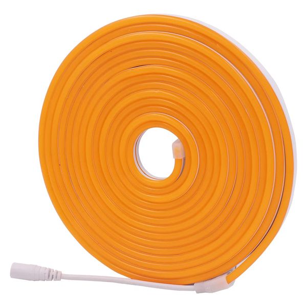 12V 5M LED Neon Strip Light - Orange
